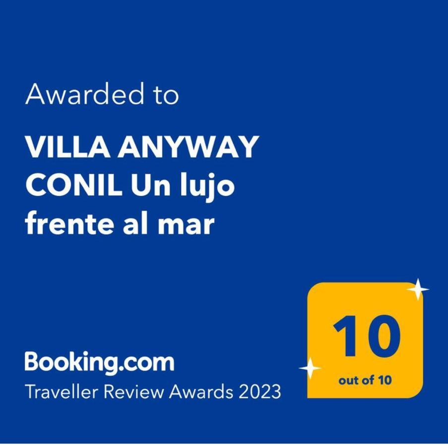 Villa Anyway Conil Un Lujo Frente Al Mar Conil De La Frontera Exterior photo