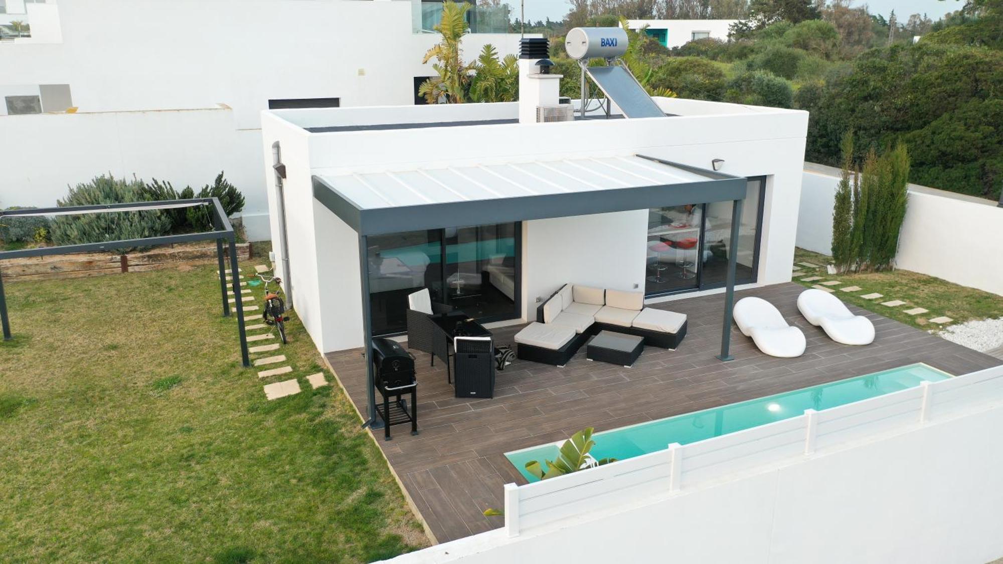 Villa Anyway Conil Un Lujo Frente Al Mar Conil De La Frontera Exterior photo