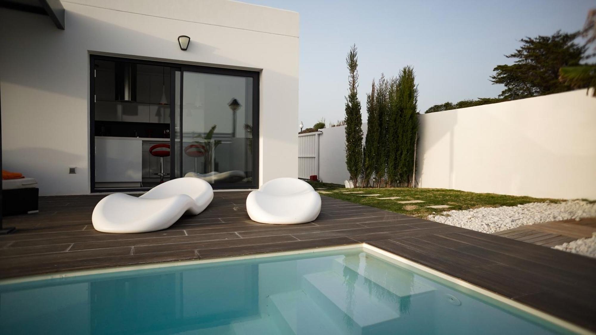 Villa Anyway Conil Un Lujo Frente Al Mar Conil De La Frontera Exterior photo