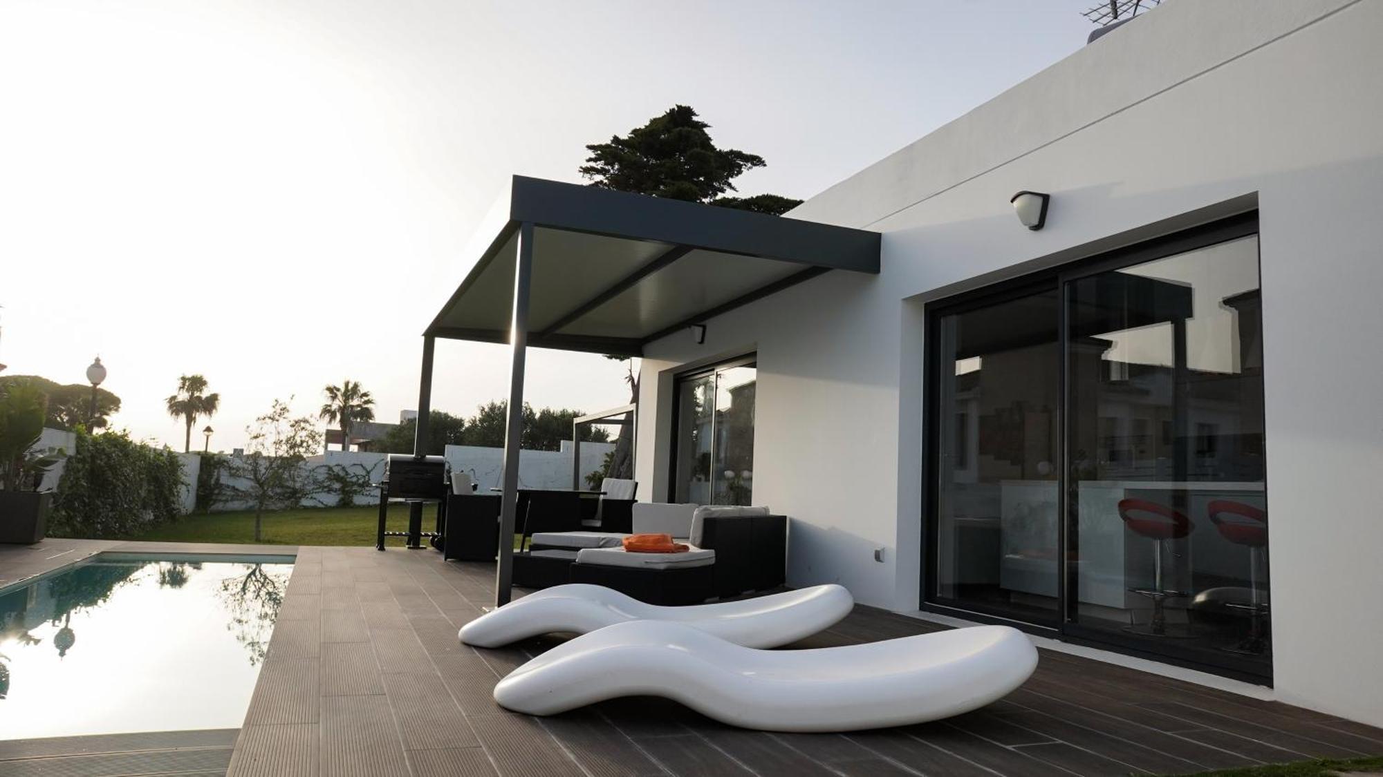 Villa Anyway Conil Un Lujo Frente Al Mar Conil De La Frontera Exterior photo